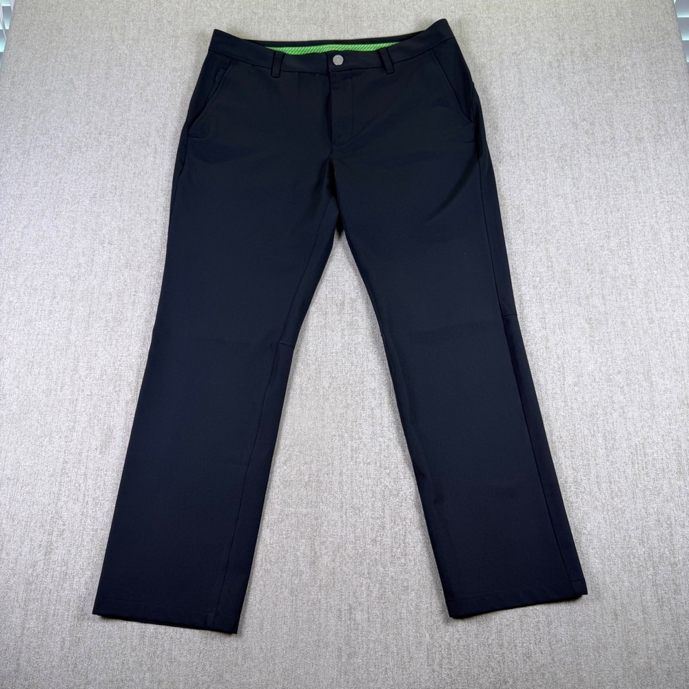 Bonobos Golf Pants Mens 33/30 Black Slim Fit Performance Stretch 17921-BK163